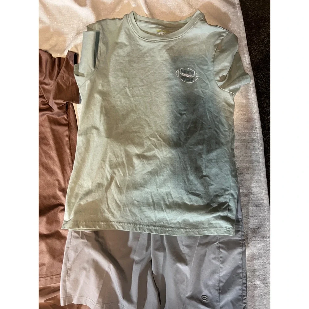 Size LargeLayer 8 Boys Activewear Lot Shorts and Shirts Performance Bundle